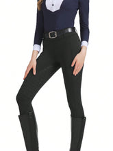 Women's Slim Fit High Stretch Equestrian Pants For Summer, Abrasion Resistant And Non-Slip, Tight Riding Pants, Equestrian Sports Apparel (Belt Not Included)